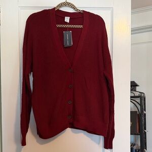 Melrose and Market Deep Red Sweater